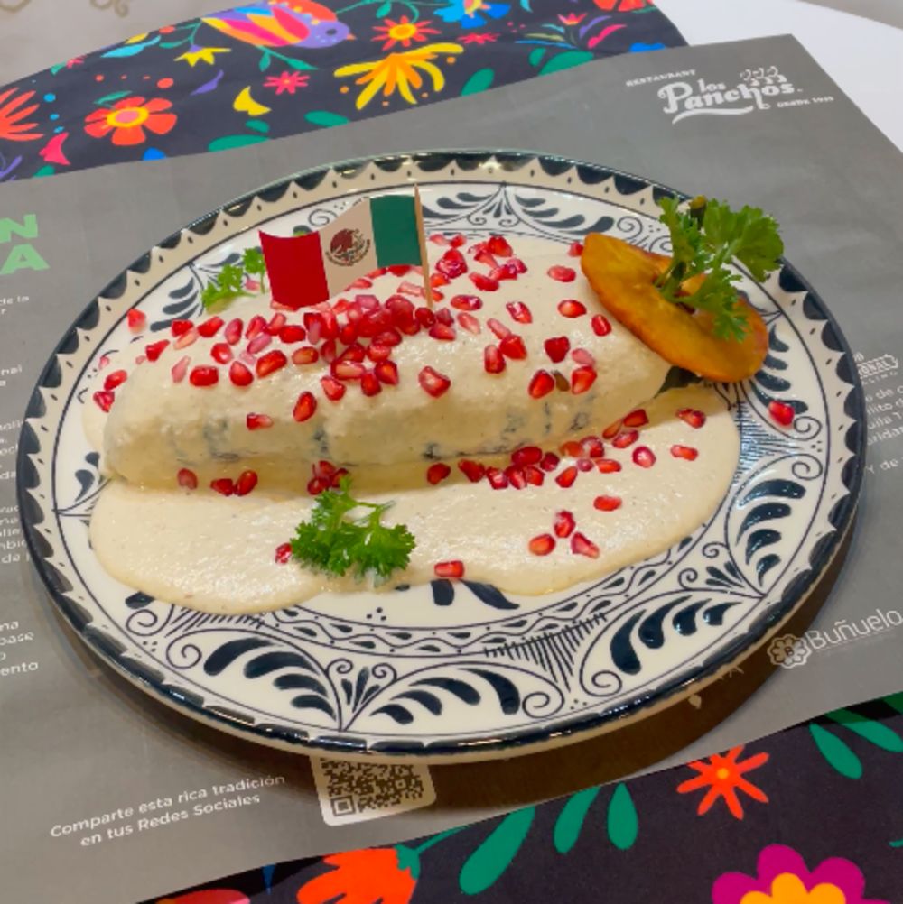 Chiles en nogada en cdmx