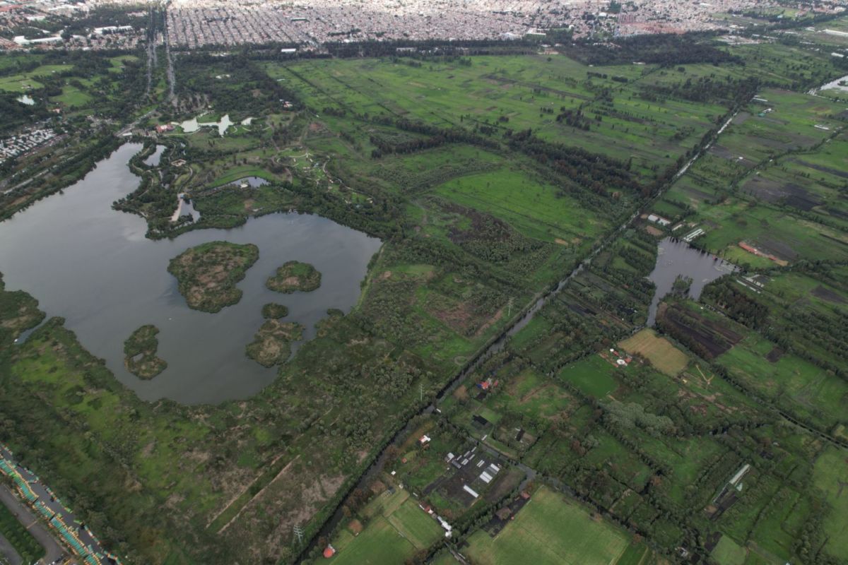 Zona chinampera de Xochimilco