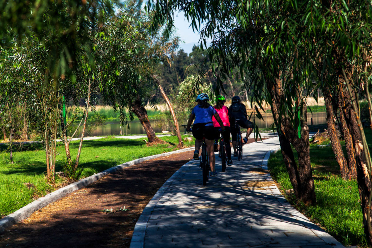 Ciclopista del Parque Ecológico Cuemanco - Xochimilco