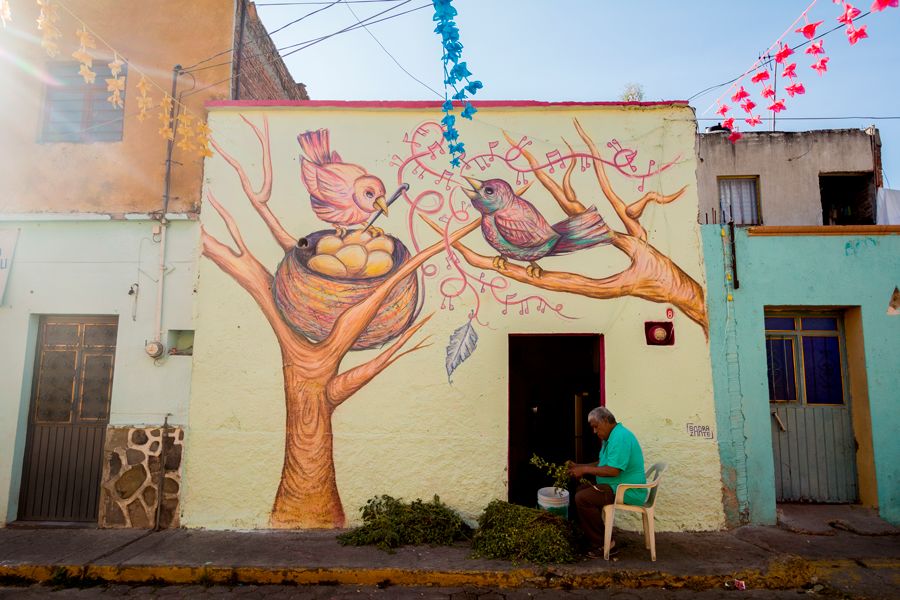 ciudad mural en México
