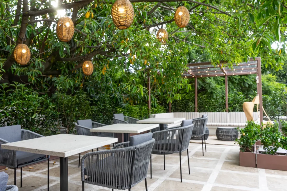 Ágata es el hotel boutique con la mejor ubicación de Coyoacán (al lado de un mercado gourmet, una gran panadería y la cervecería más bonita de la zona)