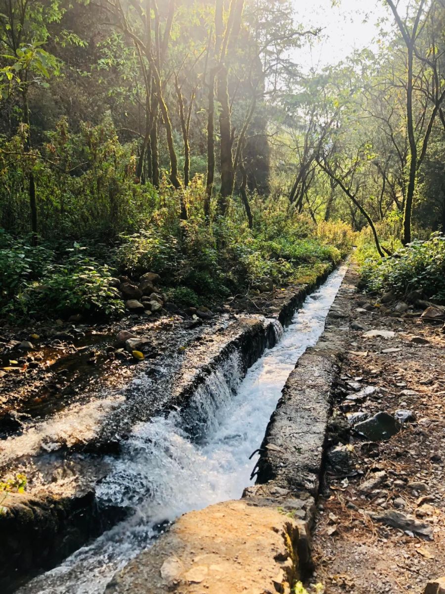 Parque ecoturístico Dos Aguas en las faldas del Volcán Iztaccíhuatl