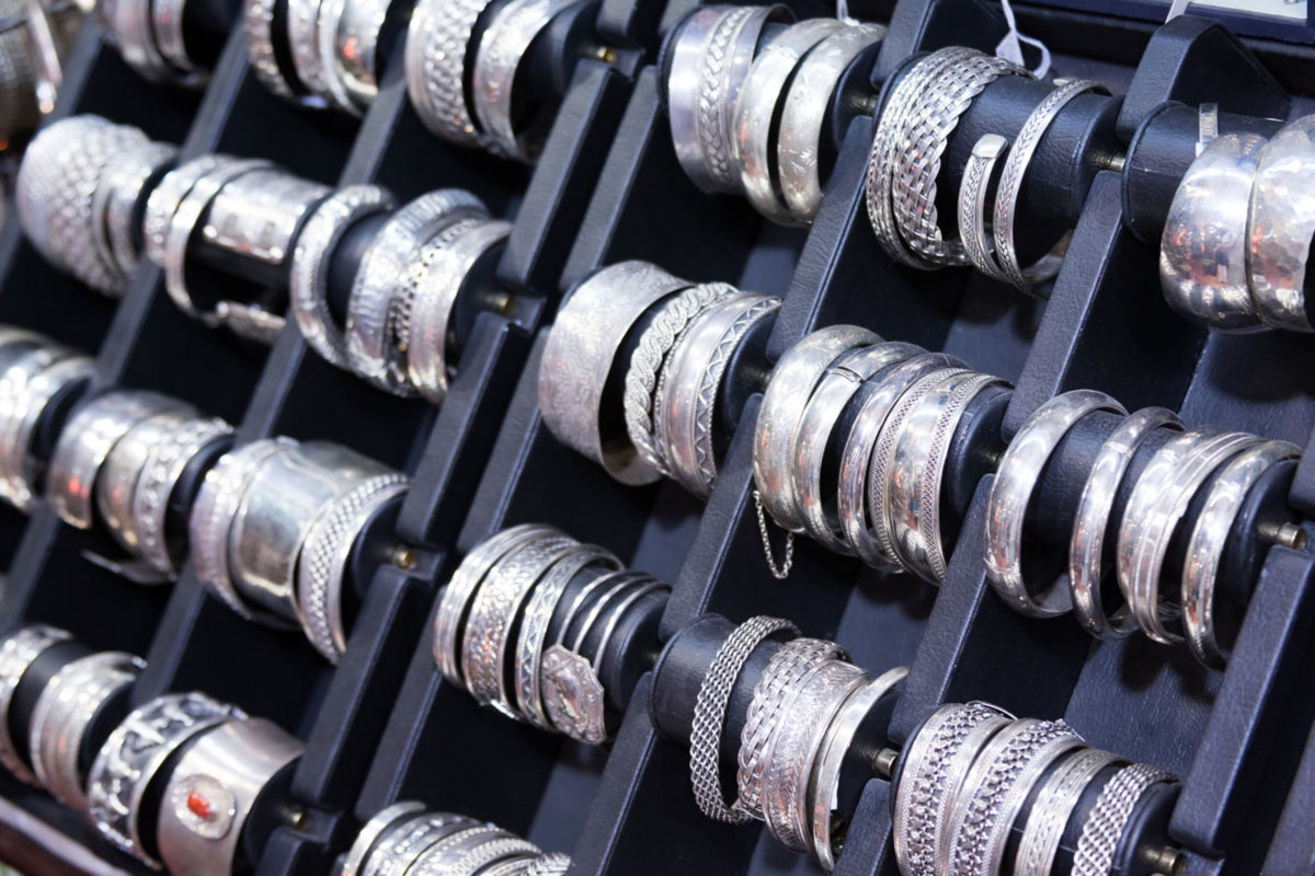 Pulseras de plata