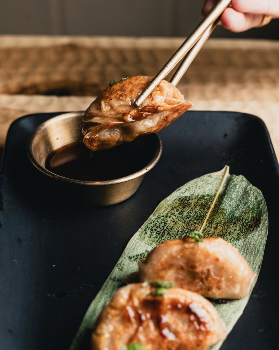 Gyozas restaurante japonés