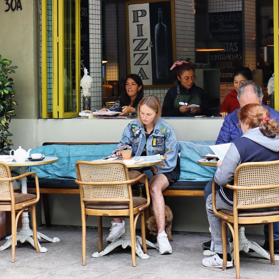 restaurantes petfriendly cerca de parque mexico