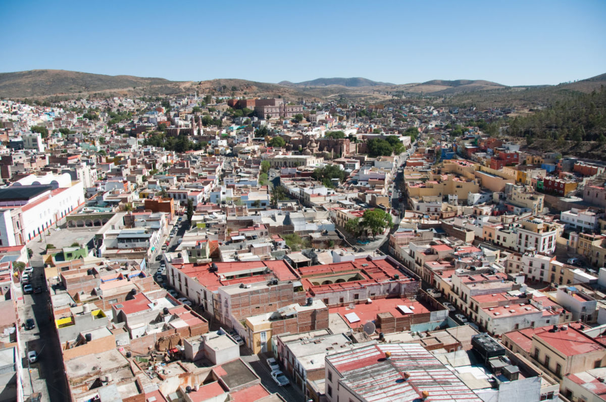 Vista panorámica de la ciudad de Zacatecas