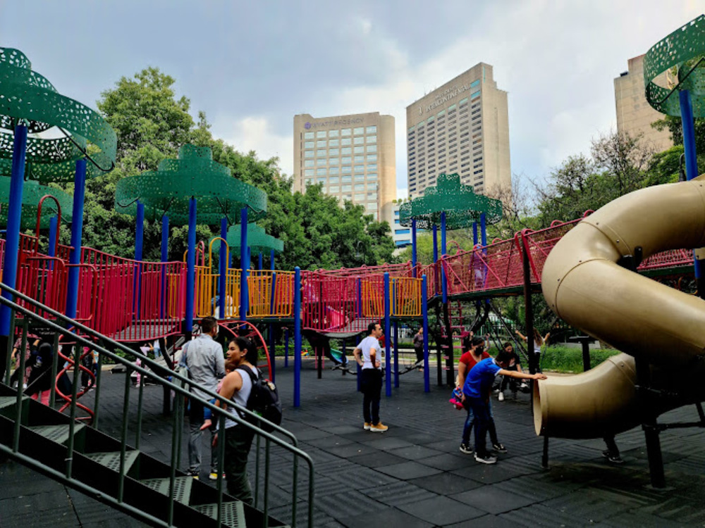 Zona de juegos para niños del Parque Lincoln