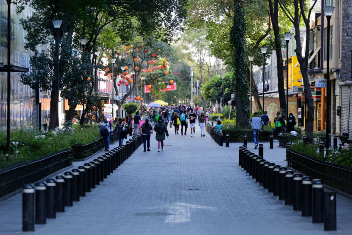 Zona Rosa cerca del Ángel de la Independencia