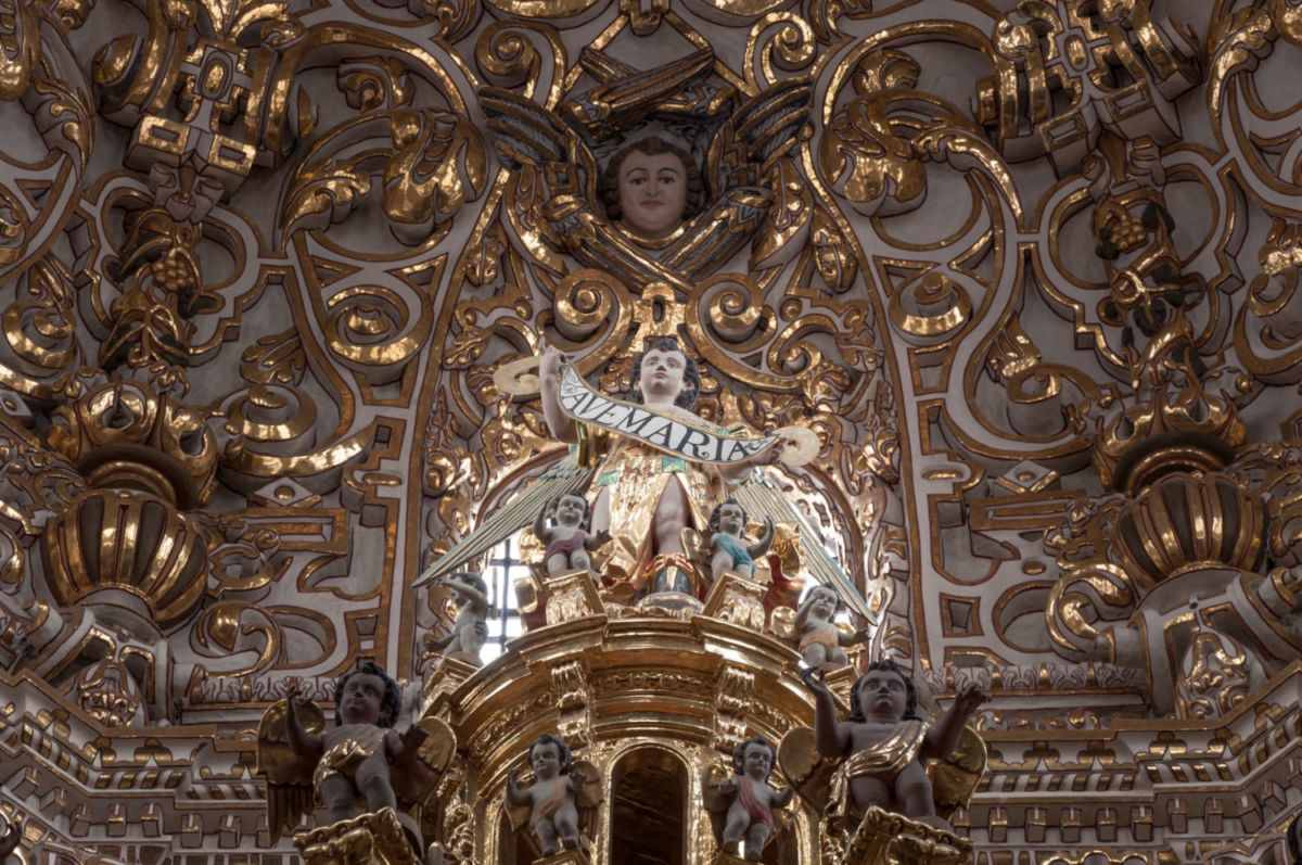 Capilla del Rosario en Puebla