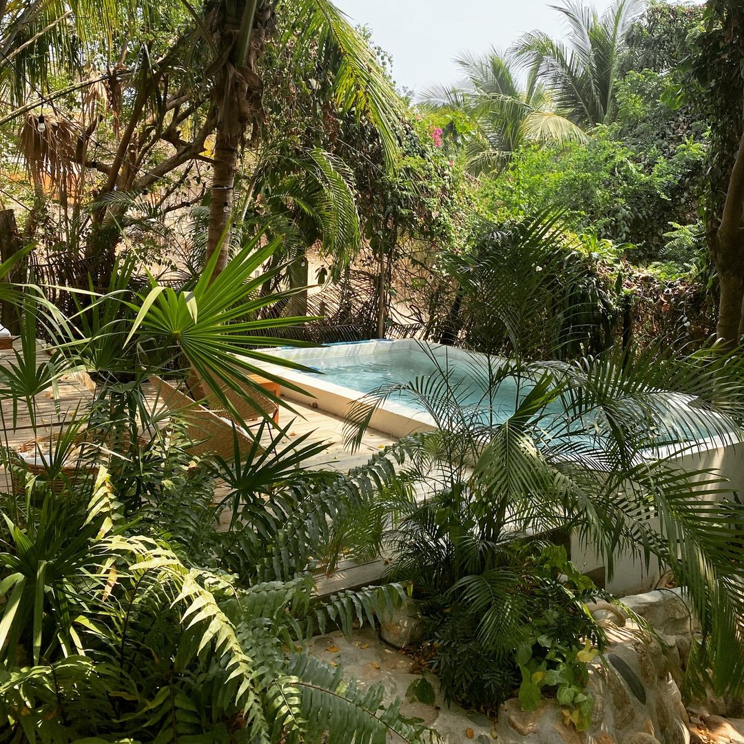 casa en la playa en zicatela