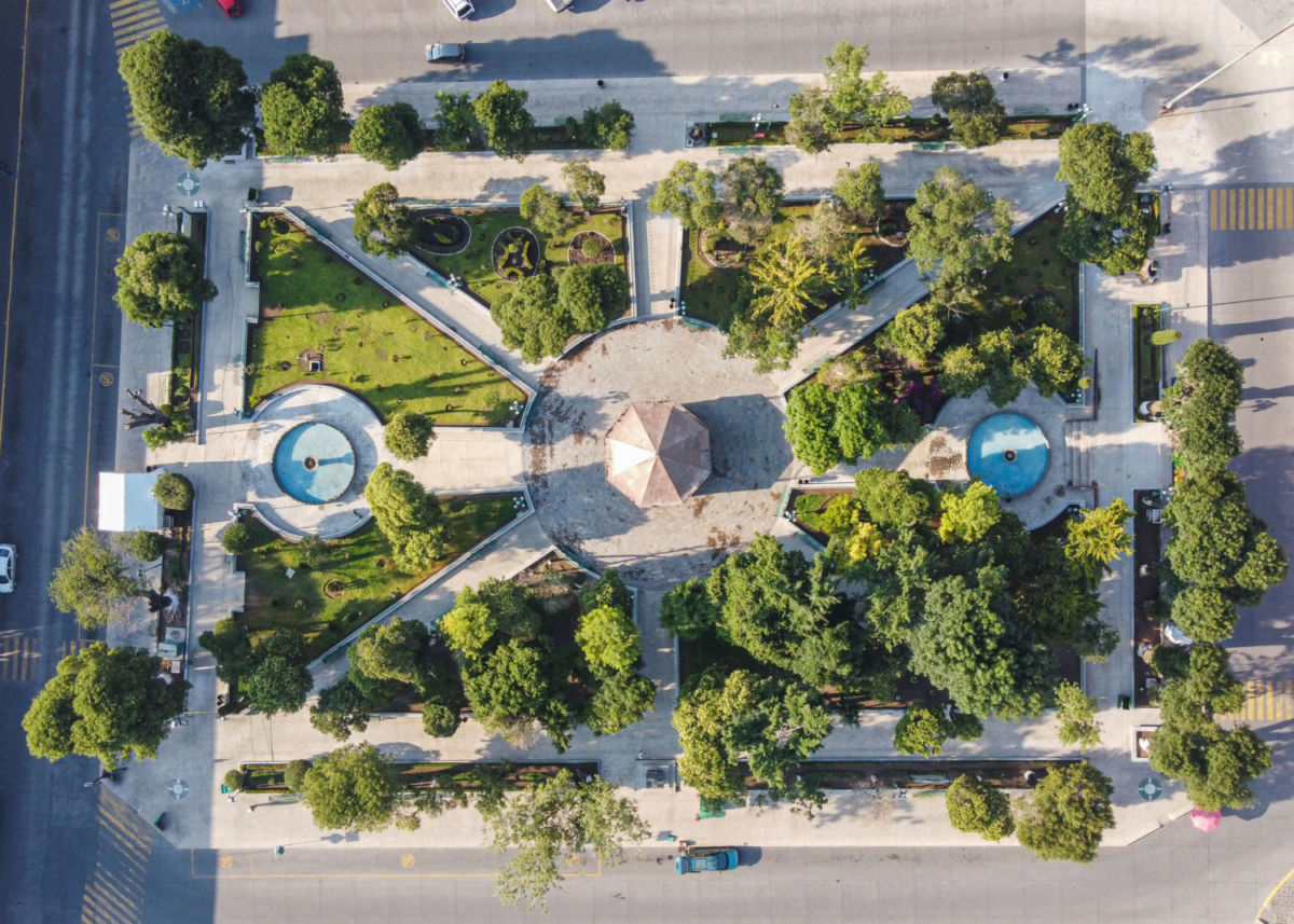 Parque Juárez en Huamantla