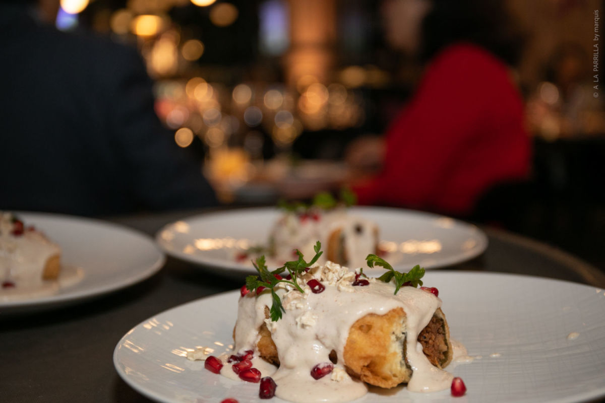 Festival de Chiles en Nogada en Paseo de la Reforma: Prueba el maridaje de 4 tiempos con este manjar