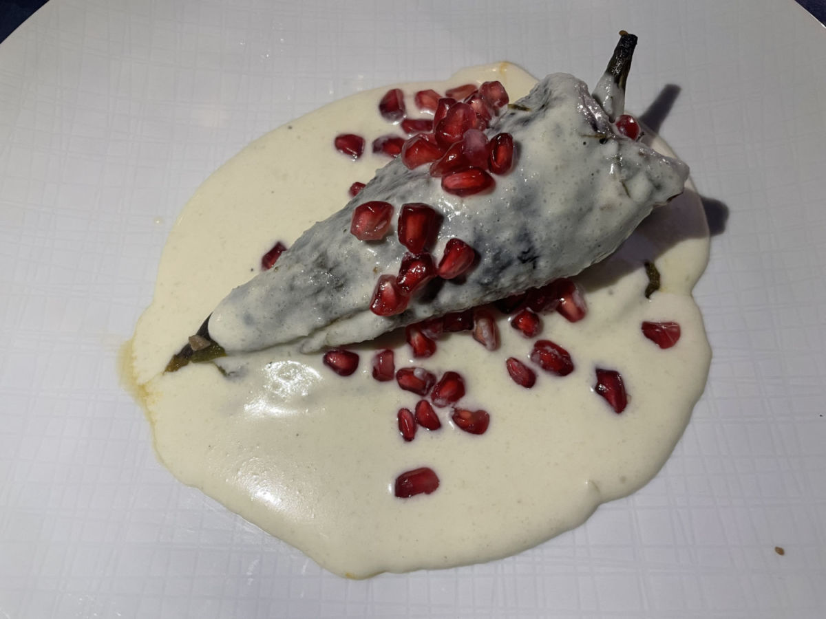 maridaje de chiles en nogada