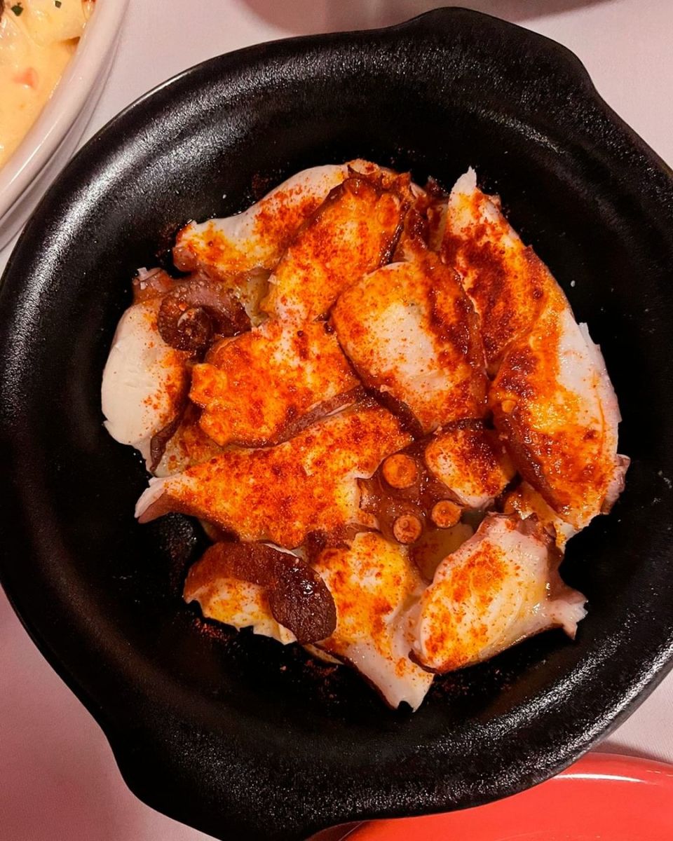 pulpo a la gallega la roma