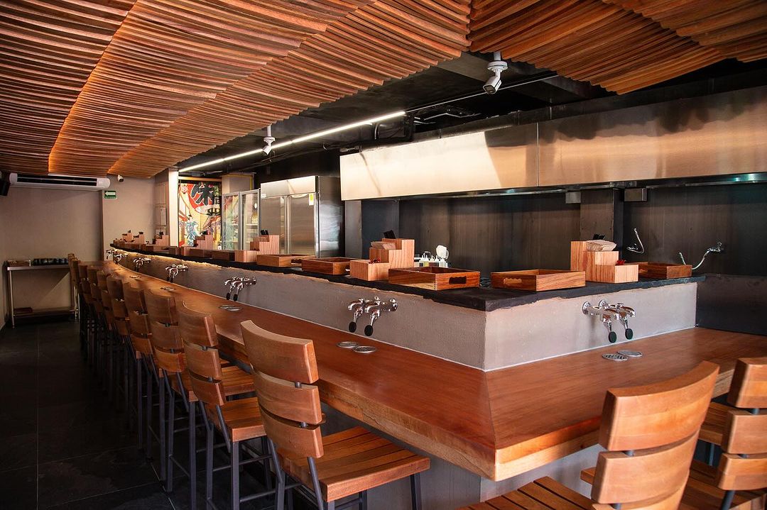 barra de ramen en CDMX 