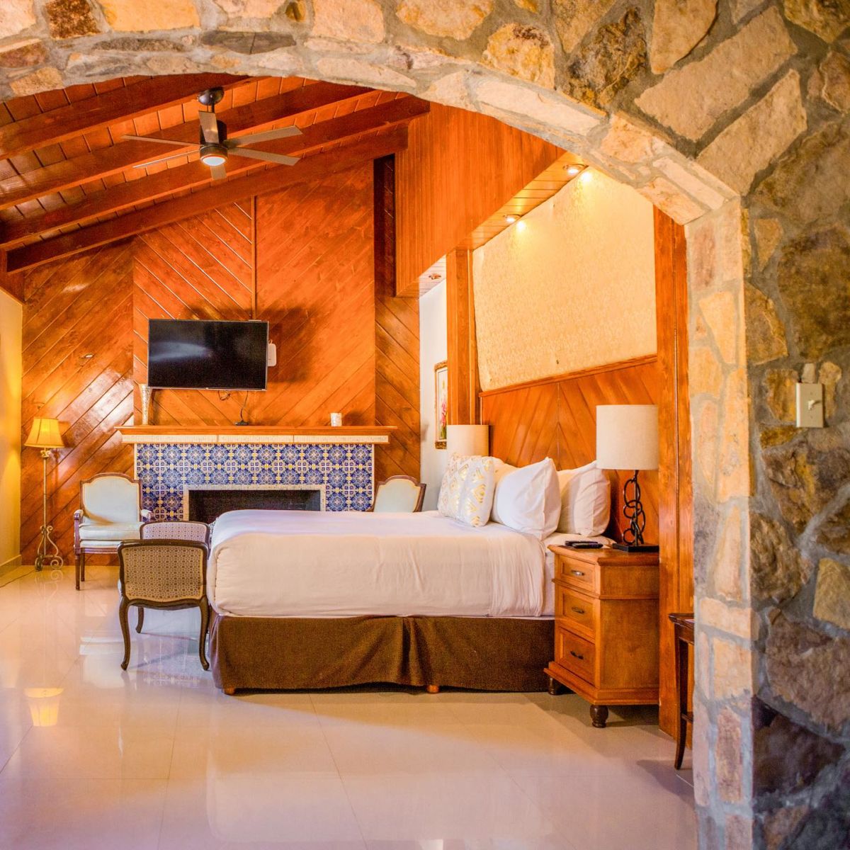 Habitaciones del hotel boutique Rancho Tecate