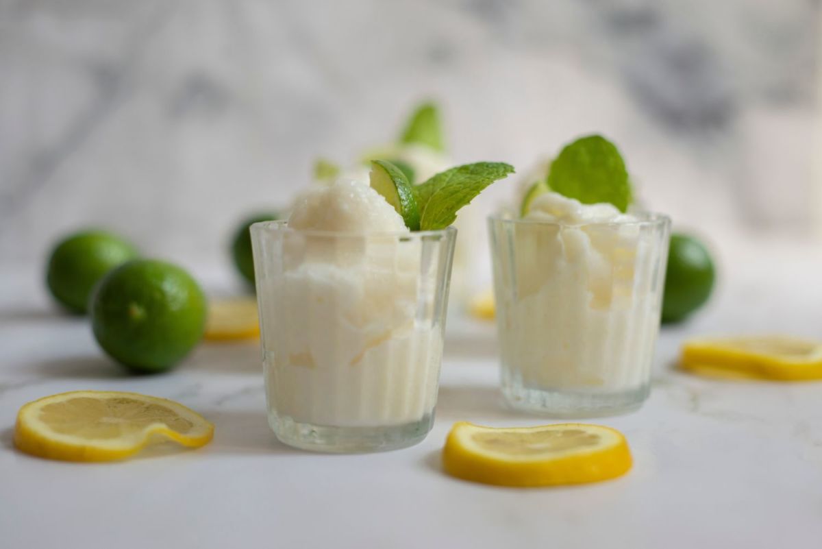 cómo preparar helado de limón 