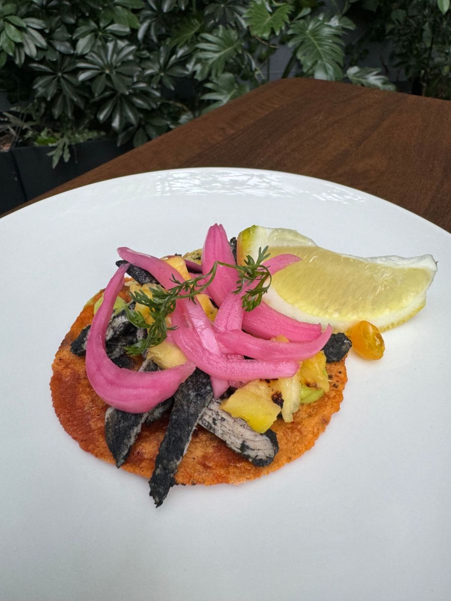 Taco de pastor negro