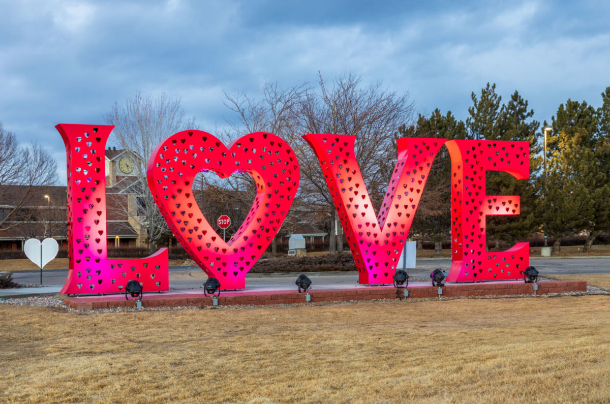 Letras conmemorativas de Loveland