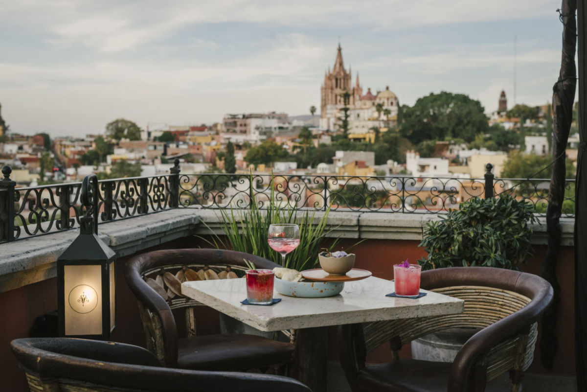 Terraza en San Miguel de Allende