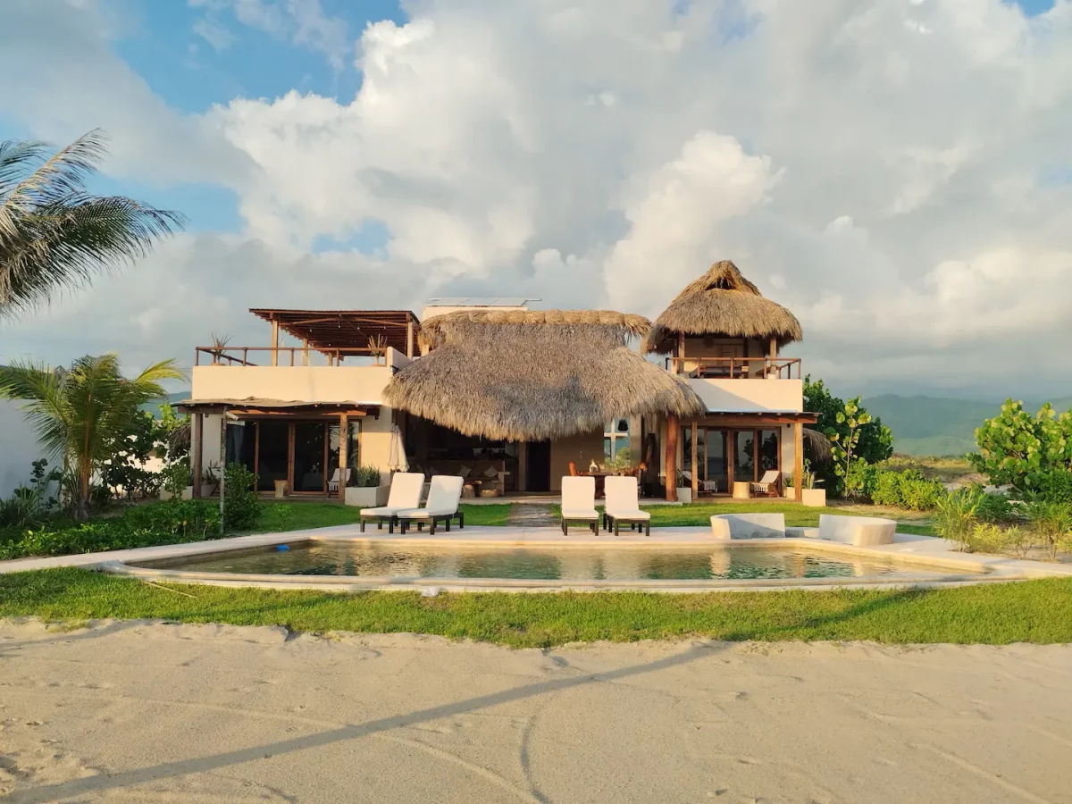 casa de playa en puerto escondido