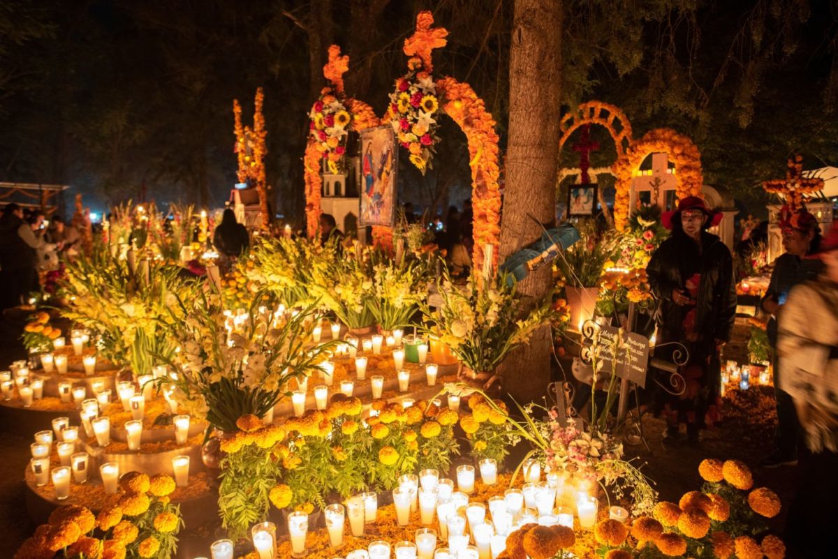 ofrendas bonitas de día de muertos