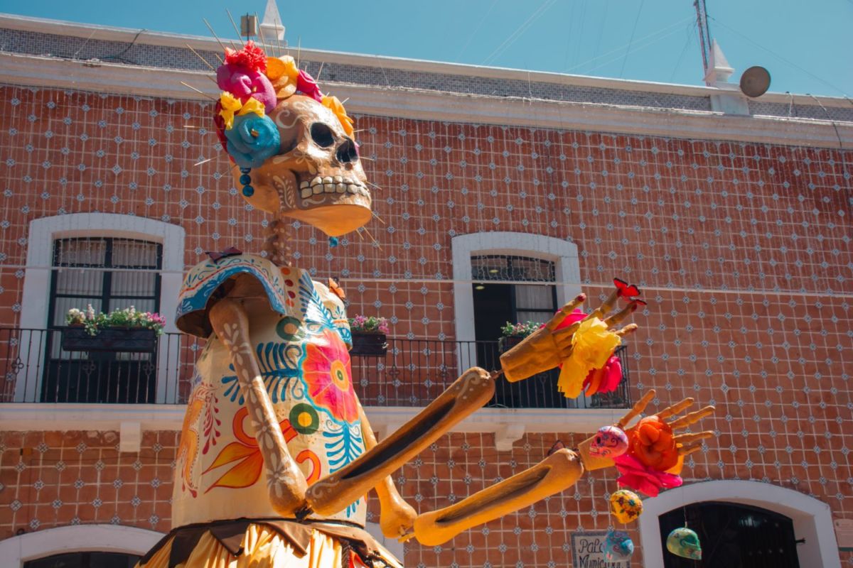 ofrendas bonitas día de muertos