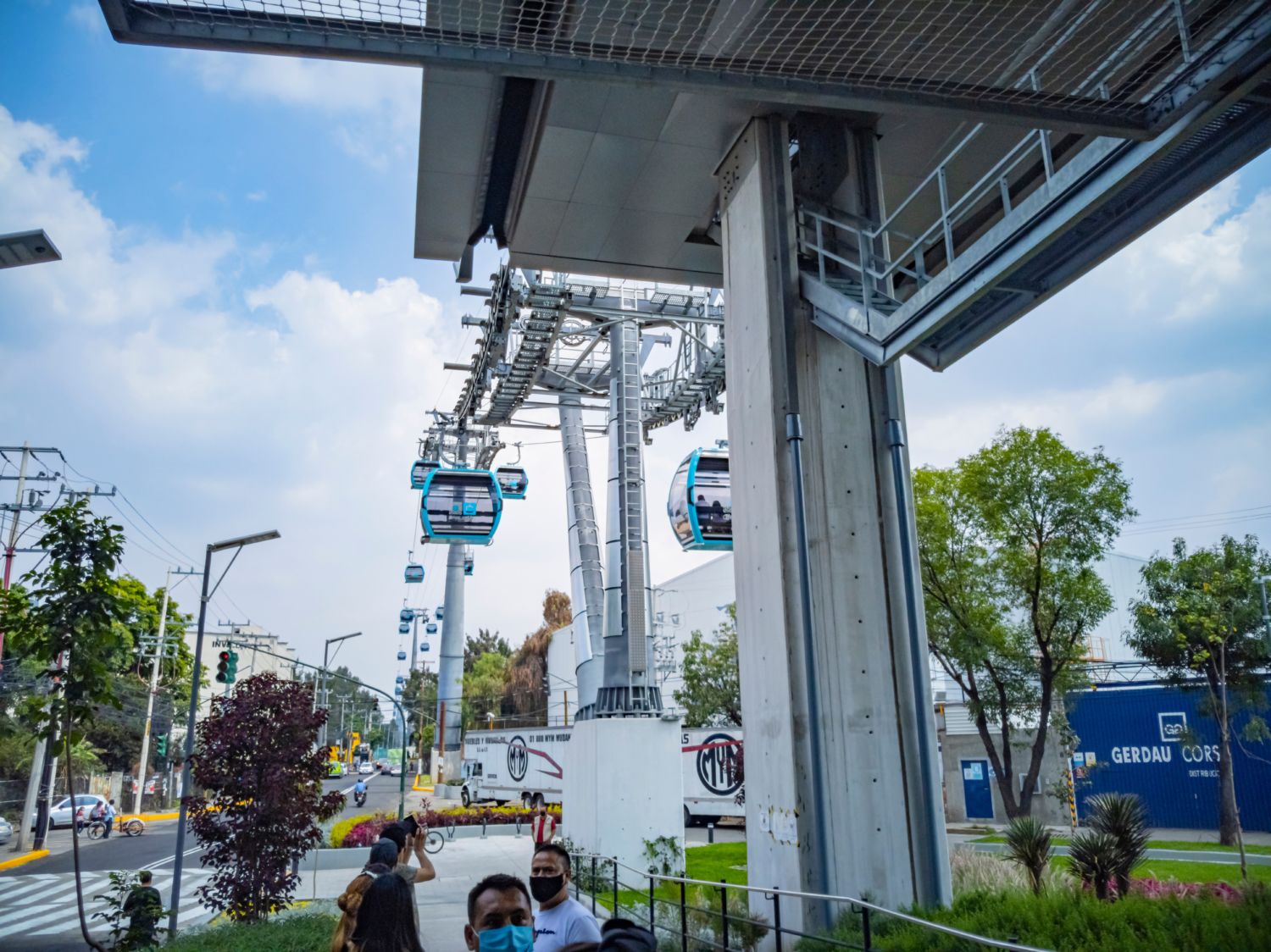 Recorrido en cablebus por la CDMX