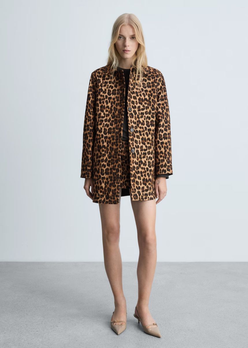 Estampado de leopardo en tendencia en otoño 2024