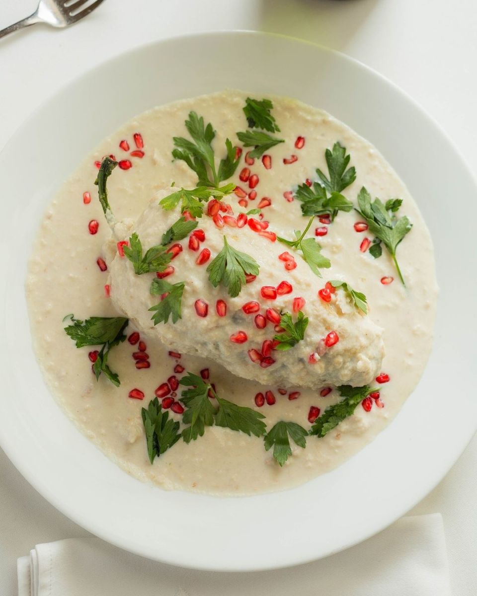 chile en nogada El Mural de los Poblanos