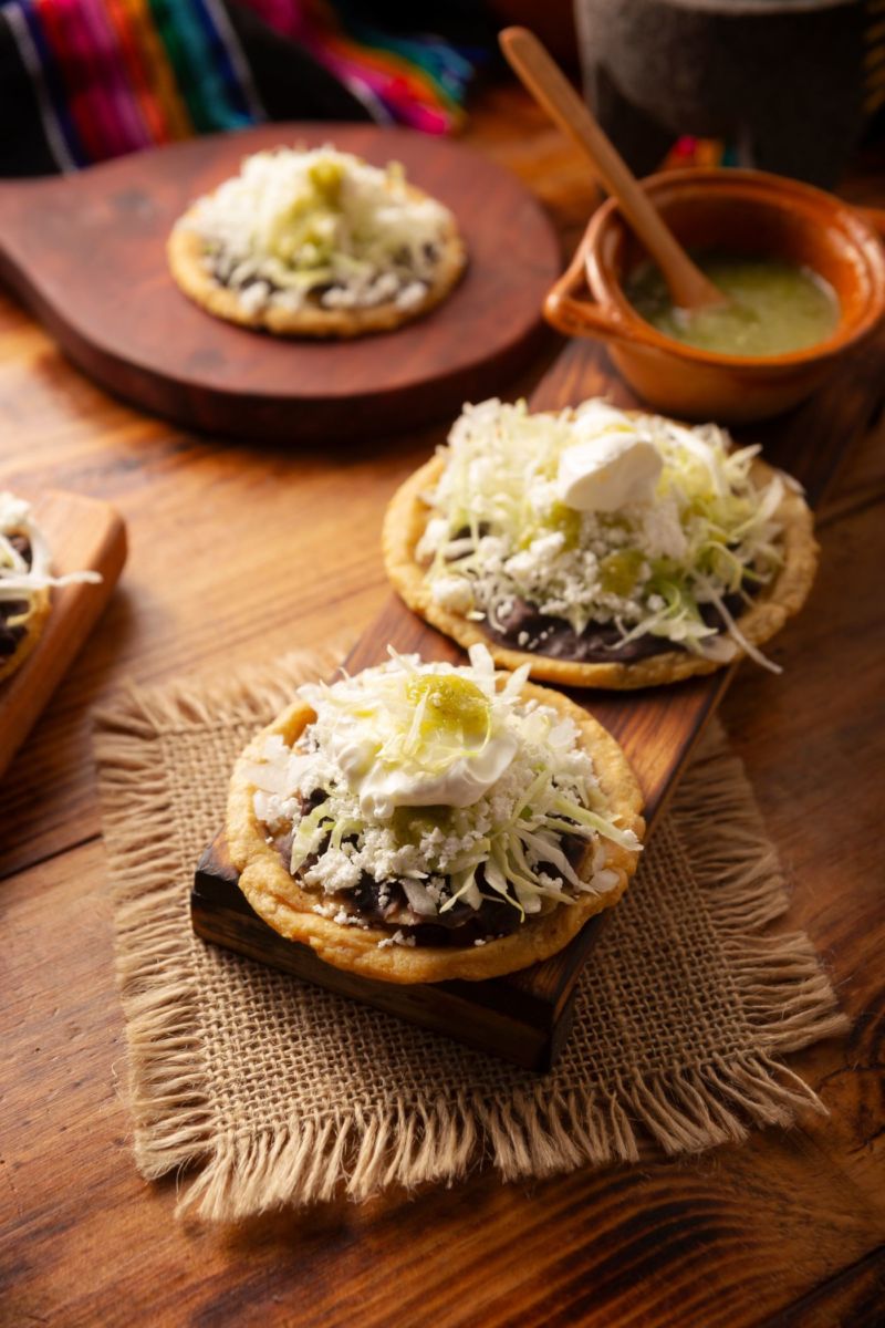 Sopes, plato típico mexicano.