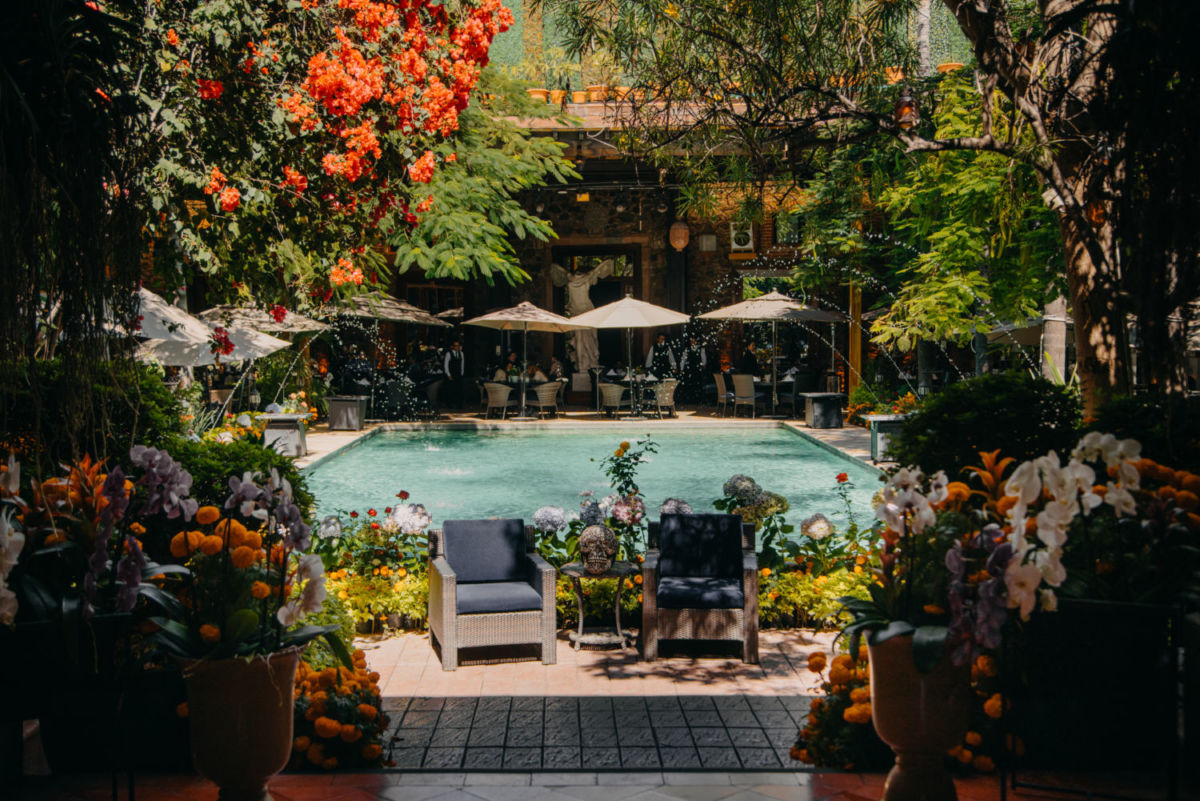 Esta antigua hacienda es uno de los rincones más fotogénicos de Querétaro y tiene un bar con temática egipcia