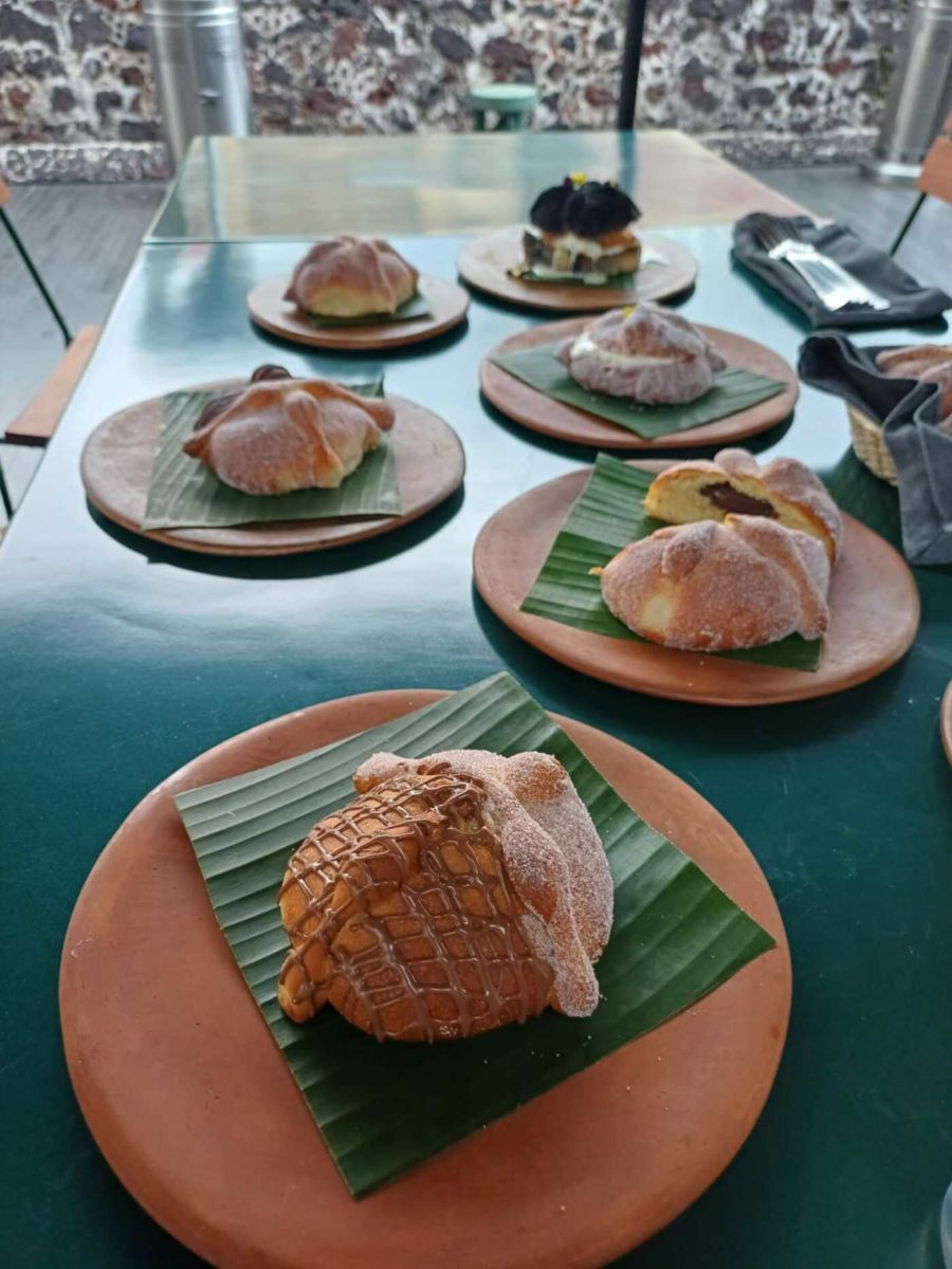 pan de muerto en hoteles 