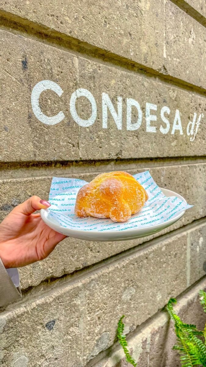 pan de muerto en la condesa 