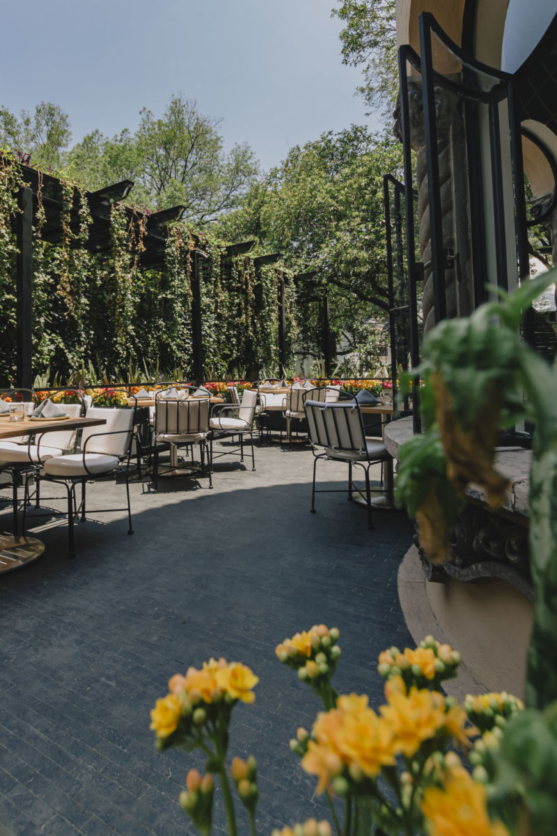 Este podría ser el jardín italiano más bonito de la CDMX, y se come exquisita pasta ahí