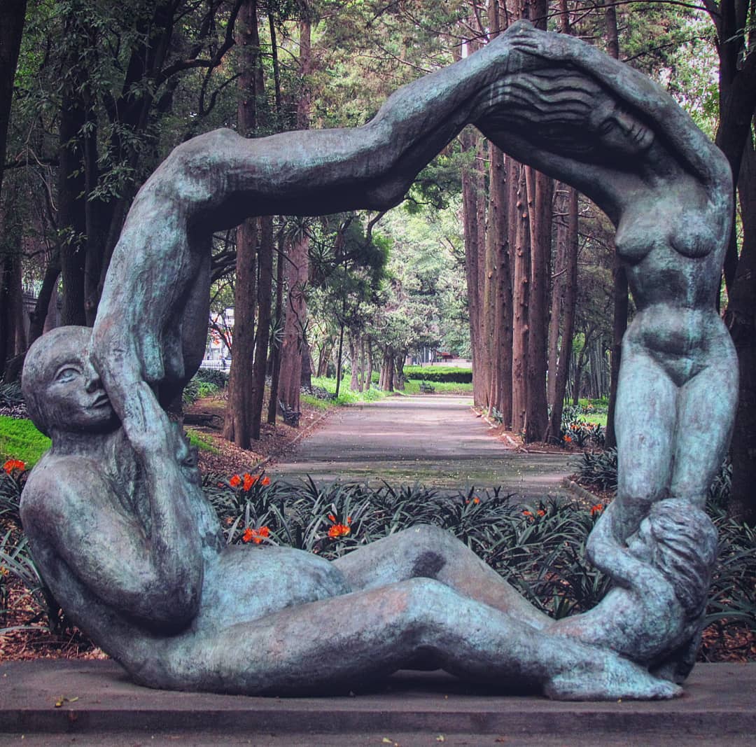 jardín para abuelitos en Chapultepec