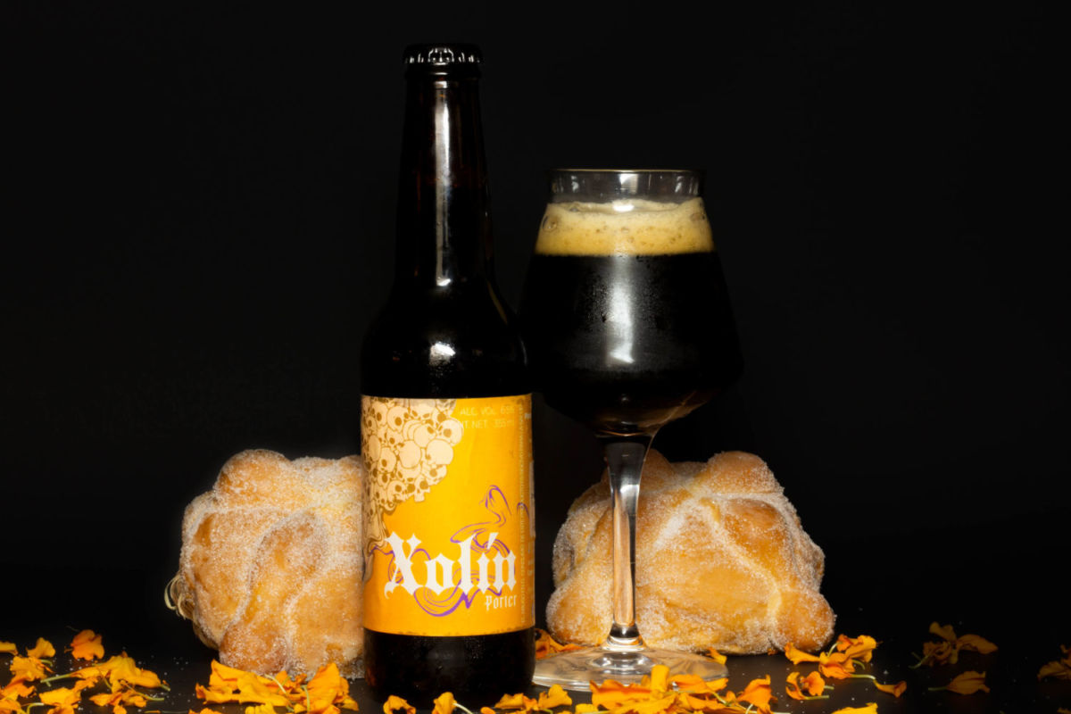 3 cervezas de pan de muerto para festejar el 2 de noviembre