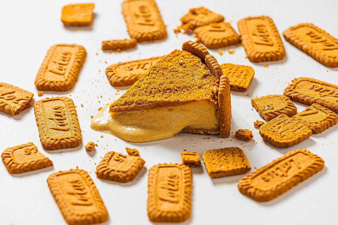 tarta vasca de lotus 
