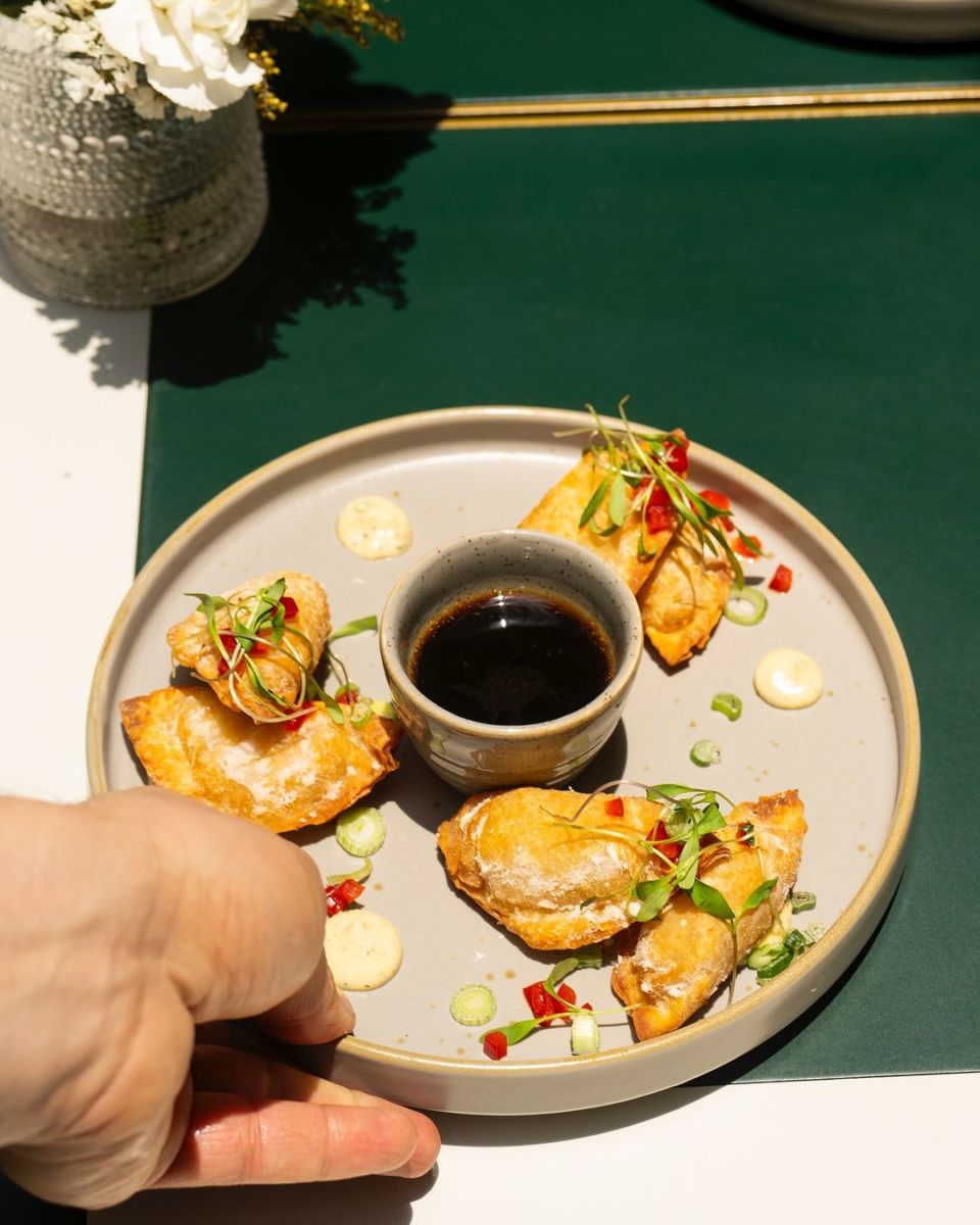 dumplings de ibérico