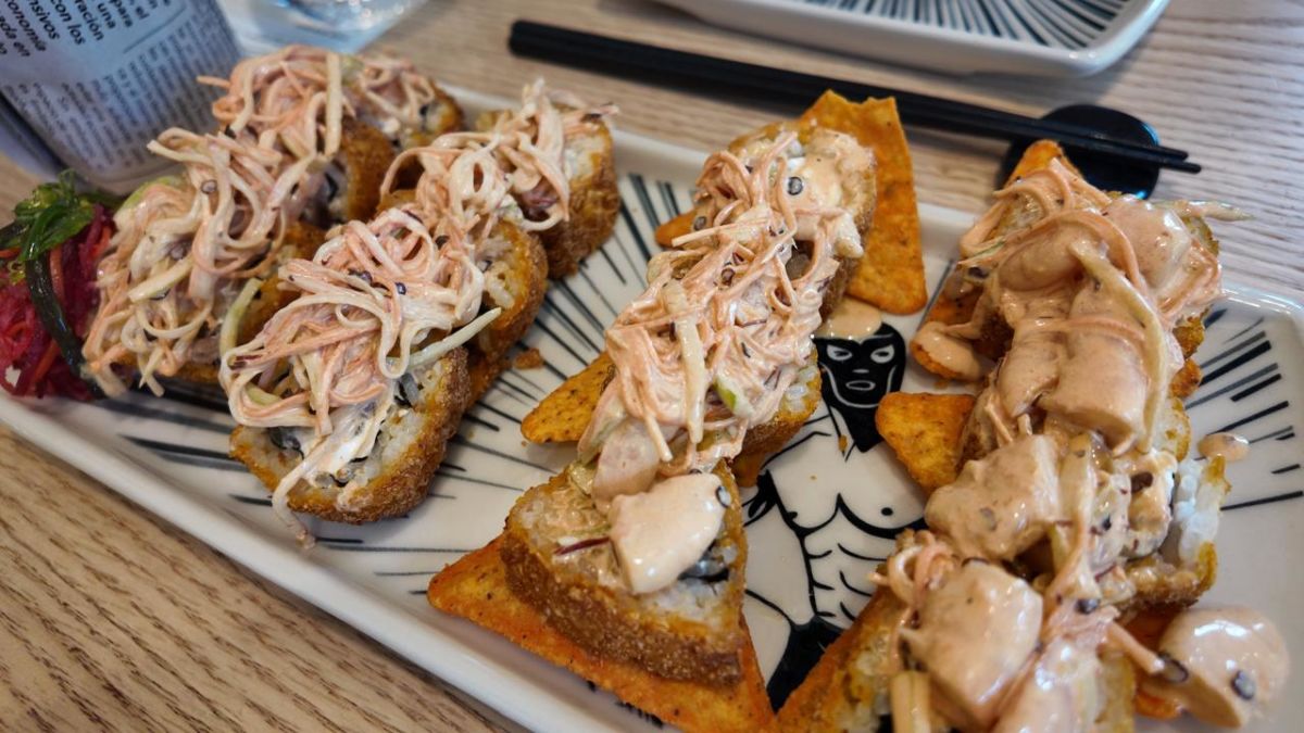 Sushis monchosos en CDMX.