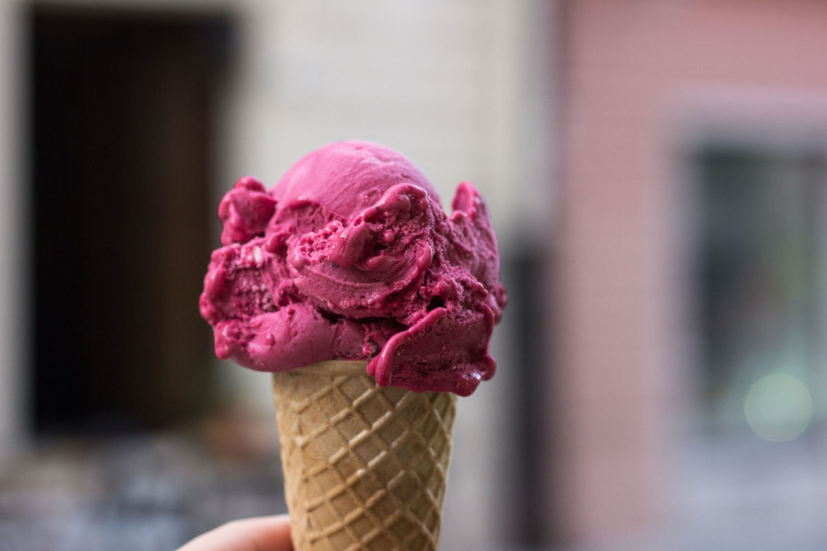 Helado de garambullo