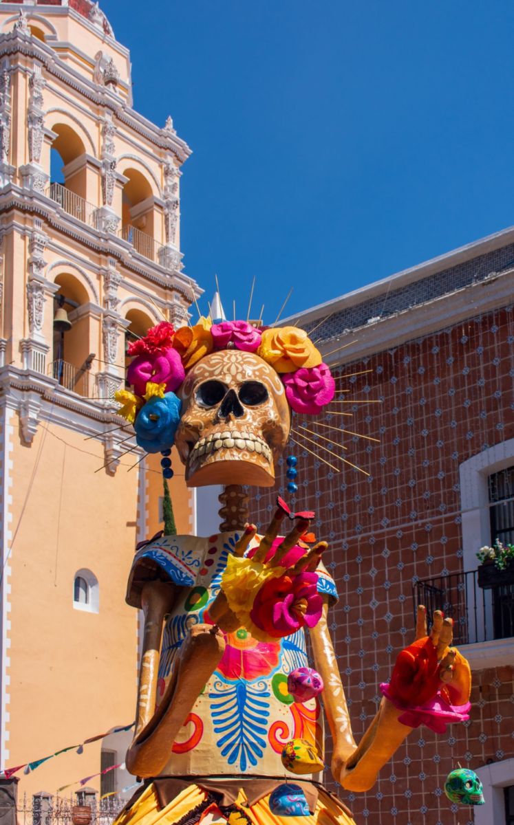 Sorpréndete con las catrinas monumentales en este bello Pueblo Mágico a solo 3 horas de la CDMX