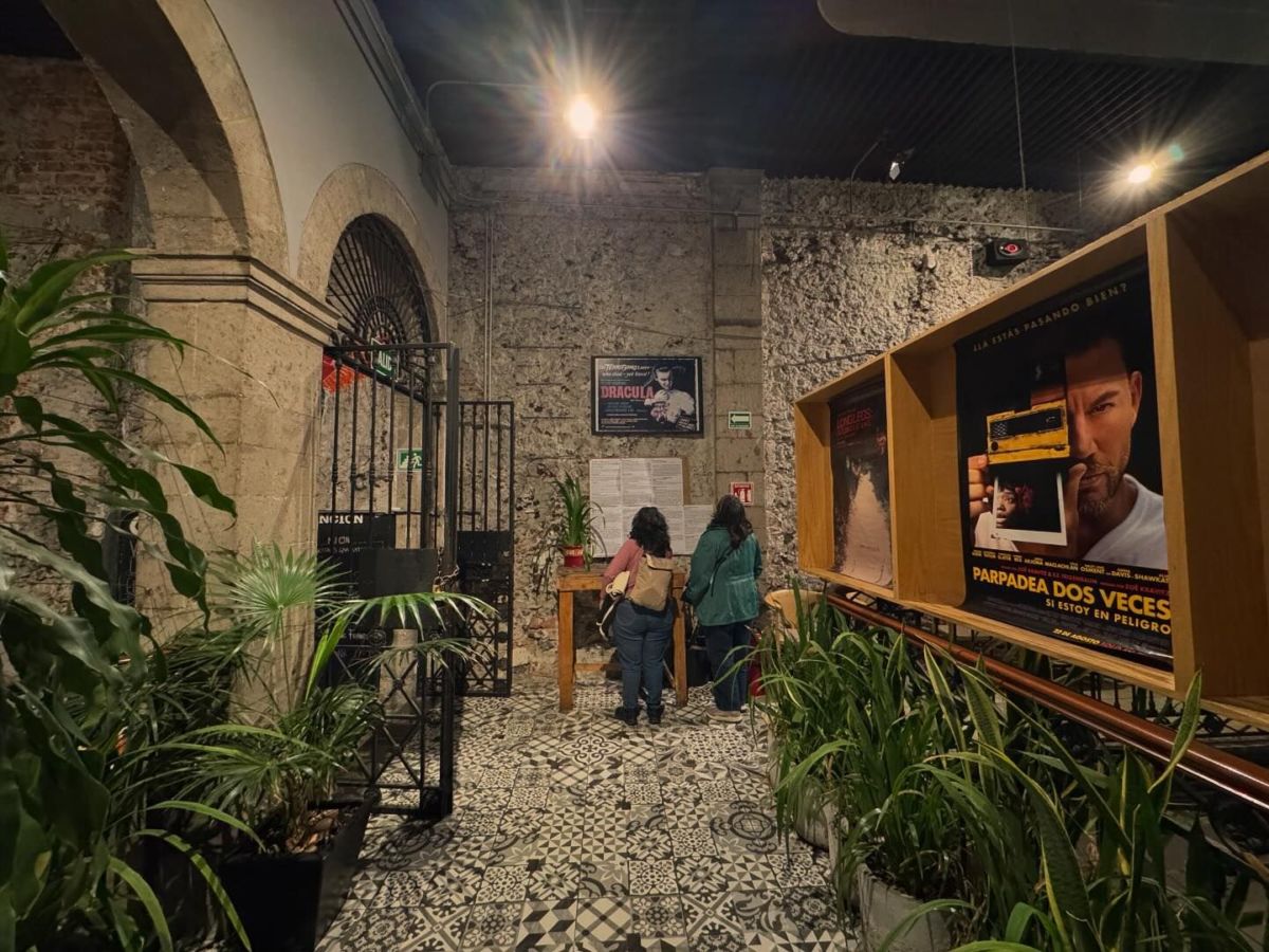 Si creías que ya no quedan secretos en la CDMX espera a que veas este cine de piedra con funciones gratis en el Centro Histórico 