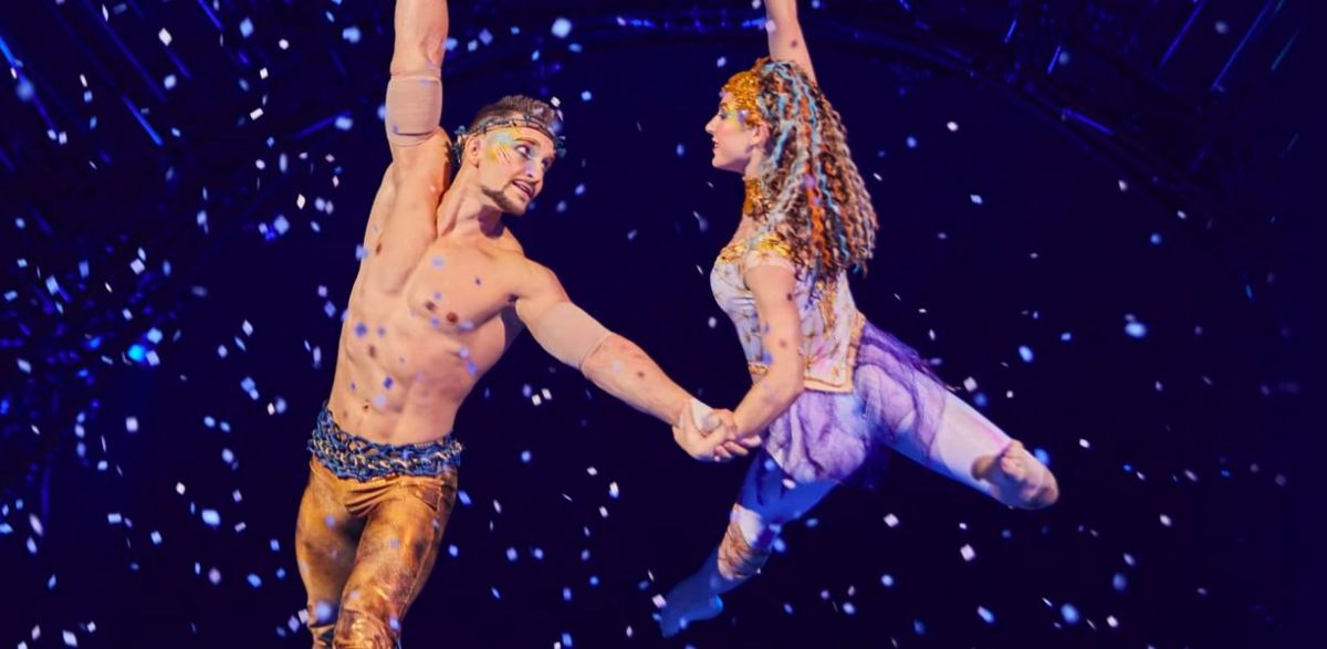 Artistas en Cirque Du Soleil. 