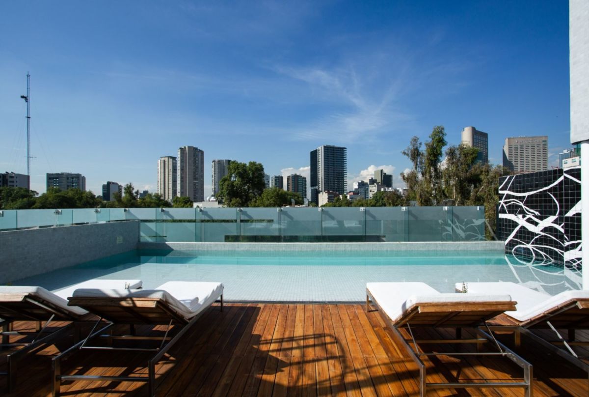 vistas únicas desde hotel de Polanco 