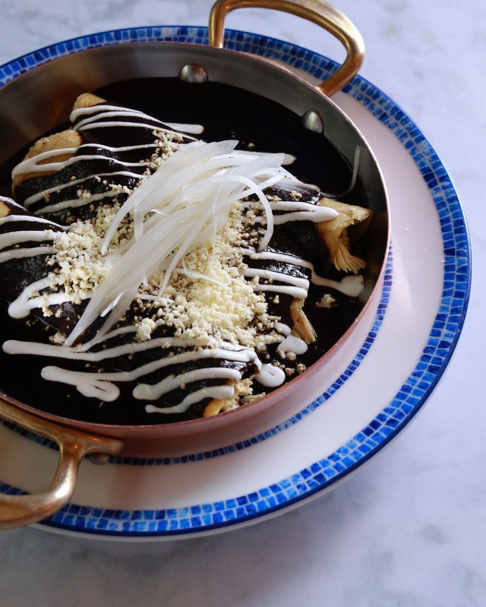 Dónde comer enchiladas de mole 