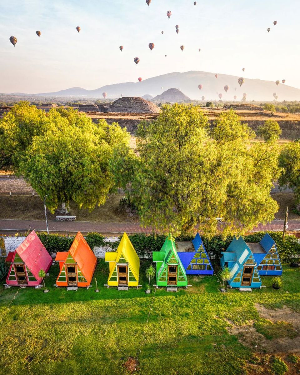 dónde hospedarse en Teotihuacán 