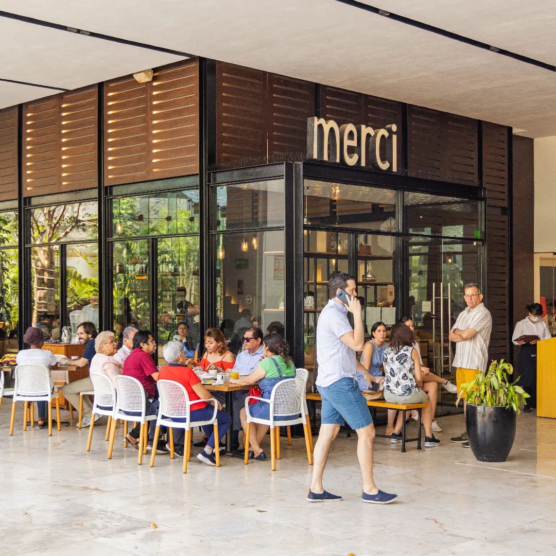 Restaurante Merci en sucursal de Paseo 60.