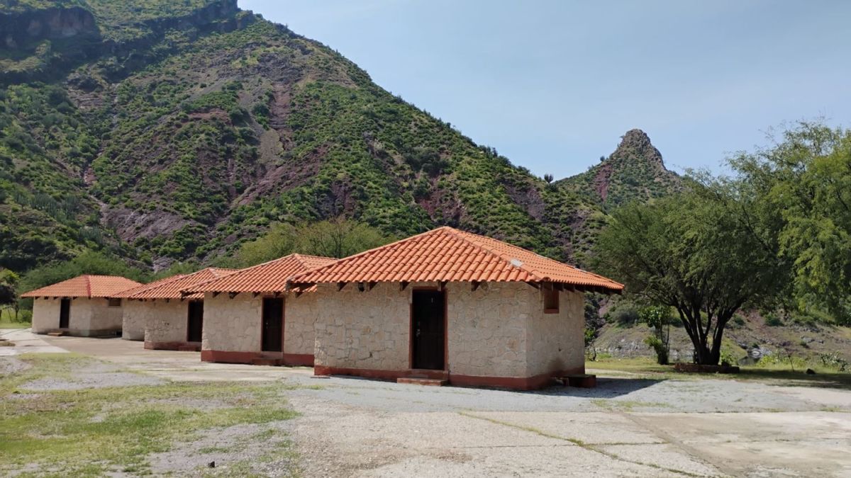 Cabañas en el Rancho El Saucillo.