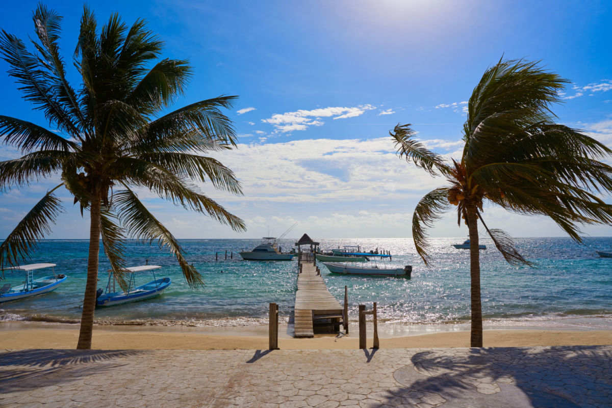 Pueblos de pescadores en el Caribe mexicano